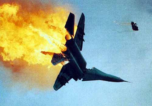 US fighter ejection